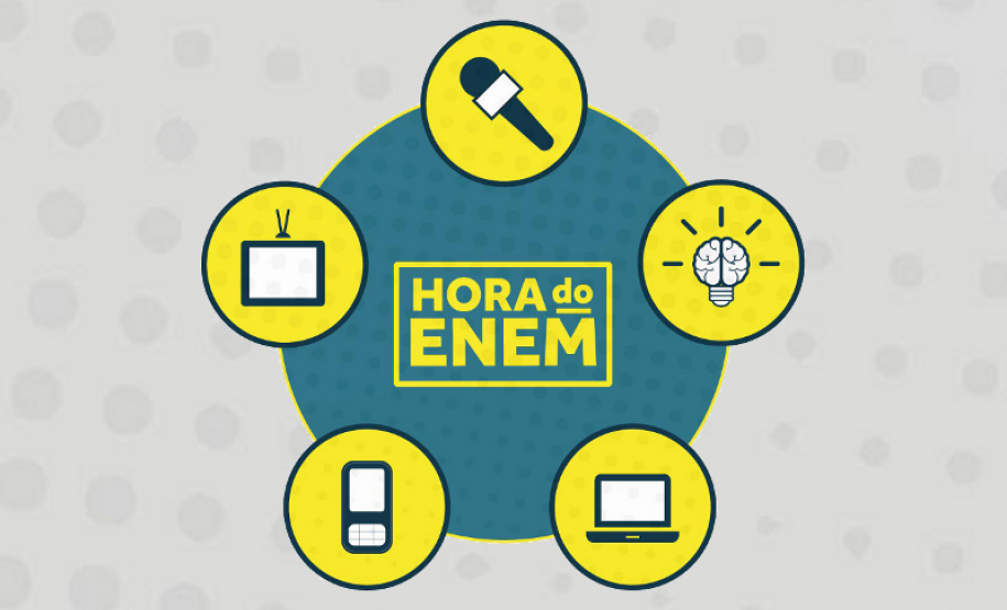 São 80 questões que seguem o mesmo formato do Enem Os estudantes têm quatro horas para completar o simulado, com acesso à nota logo após a conclusão.