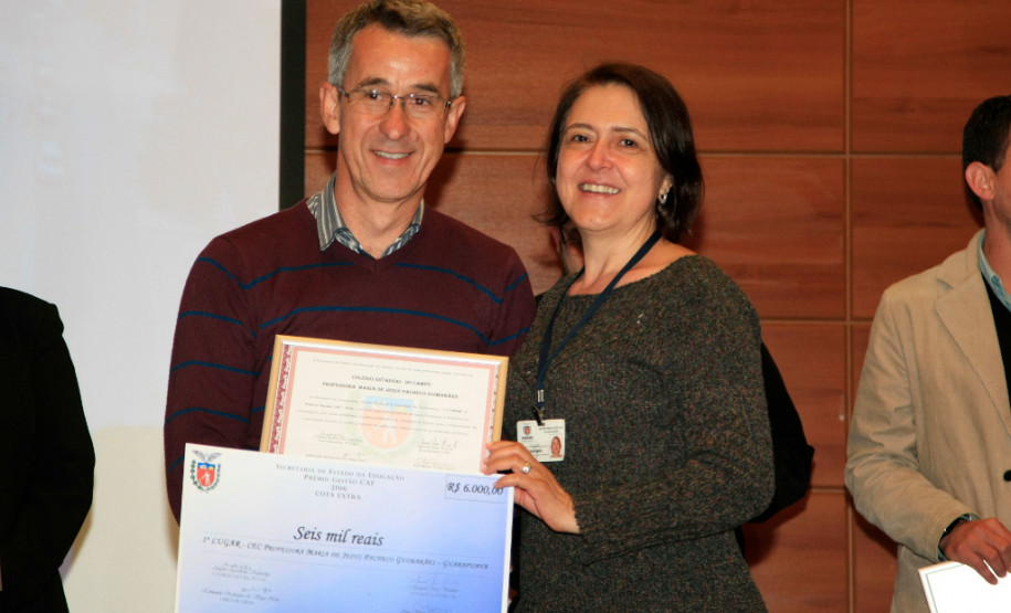 Escolas do campo se destacam em prêmio de gestão Para o diretor do Colégio Estadual do Campo Professora Maria de Jesus Pacheco Guimarães, de Guarapuava, Luiz Alberto Ogibowski, que ficou em primeiro lugar, a participação e o envolvimento dos alunos é o principal responsável pela boa administração que vem sendo desenvolvida pela escola