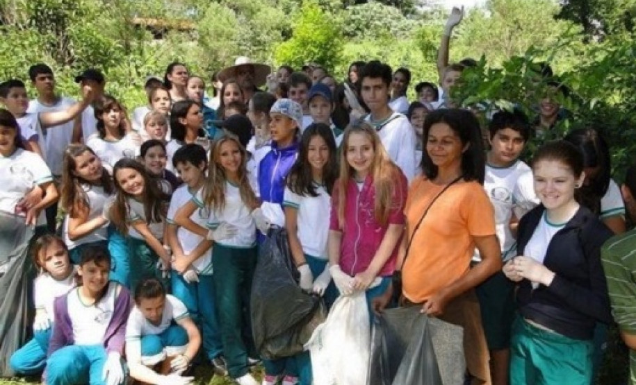 Funcionários desenvolvem projeto de meio ambiente