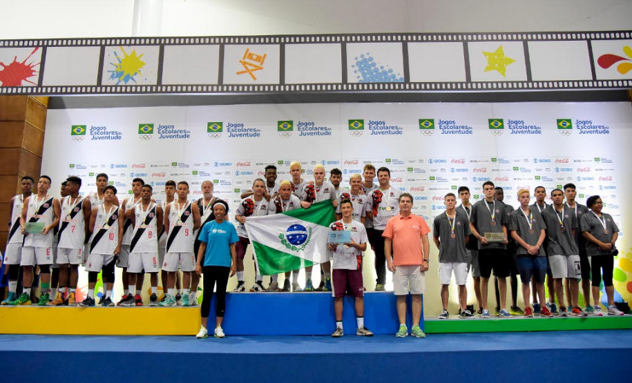 O Paraná manteve a tradição de alcançar boas colocações nos Jogos Escolares da Juventude, competição organizada pelo Comitê Olímpico do Brasil (COB)