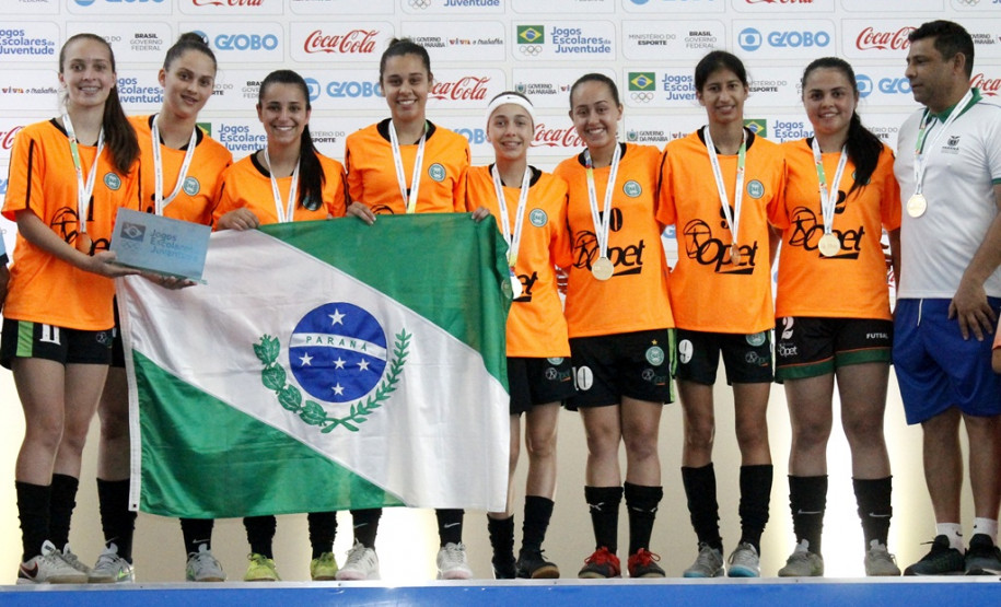 O Paraná manteve a tradição de alcançar boas colocações nos Jogos Escolares da Juventude, competição organizada pelo Comitê Olímpico do Brasil (COB)