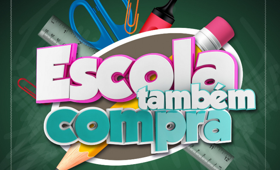 "Escola também Compra” será levado a 12 núcleos regionais O programa de gestão financeira descentralizada “Escola também Compra”, desenvolvido pela Secretaria de Estado da Educação, será levado neste ano a 1.160 unidades da rede estadual de ensino, de 12 Núcleos Regionais de Educação (NRE). Pelo programa, as escolas são orientadas e capacitadas a usarem o dinheiro do Fundo Rotativo, que é repassado pelo Governo do Estado, em compras no comércio local.