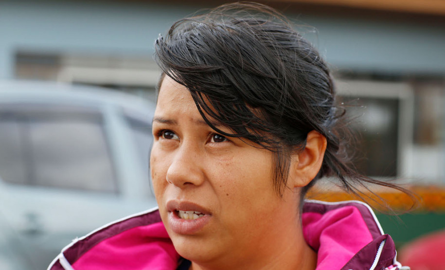 A cacique Andreia Fernandes destacou a importância do professor indígena no processo de aprendizado e na preservação da língua materna das etnias