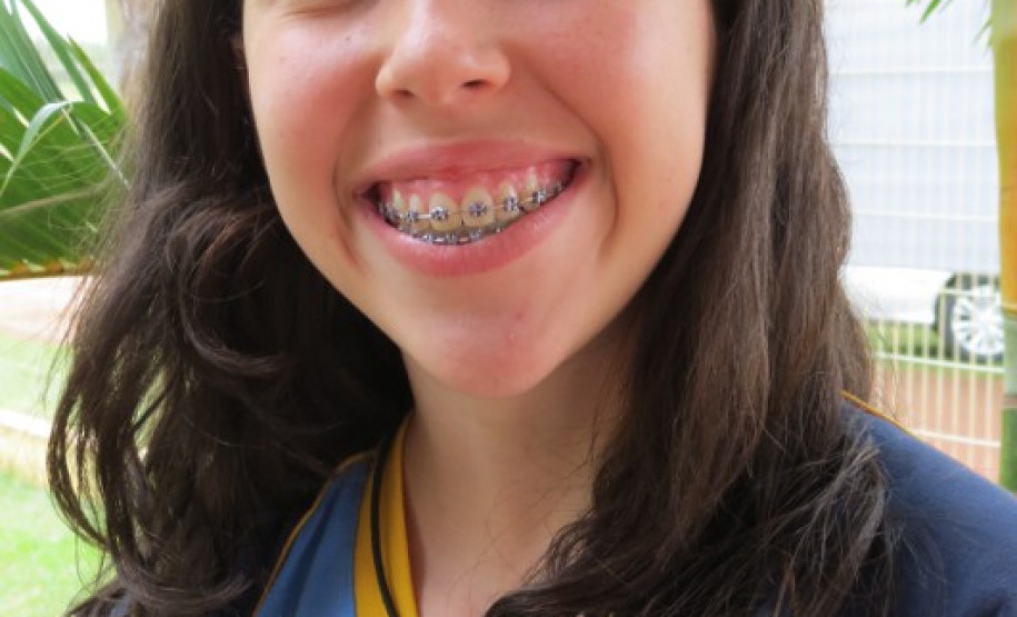 Alertar sobre o desperdício de alimentos e o número de pessoas afetadas pela desnutrição foi o objetivo da estudante Ana Vitória Nonato da Silva, de 14 anos, do 9° ano da Escola Estadual do Campo Bom Princípio, em Toledo (no Oeste do Estado)