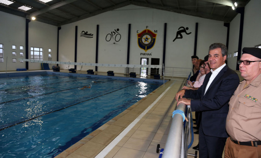 O governador Beto Richa esteve nesta quarta-feira (03