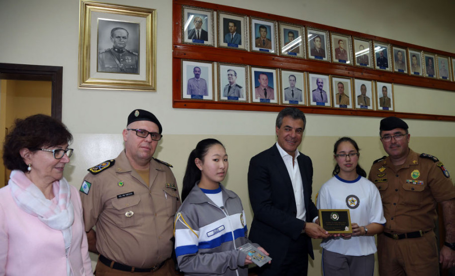 O governador Beto Richa esteve nesta quarta-feira (03