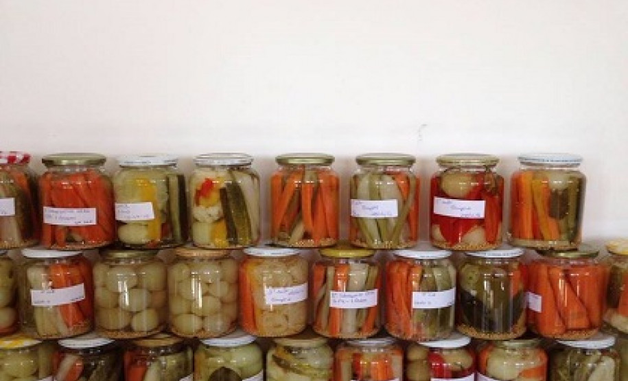 Aula de Conservação de Alimentos.