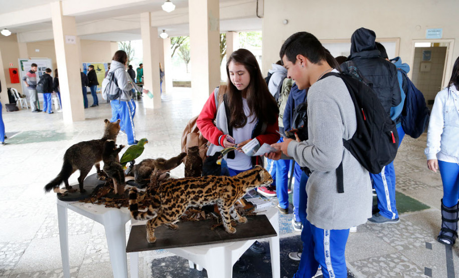 Preservação em mostra do Colégio Estadual do Paraná A segunda edição da Mostra Ambiental realizada nessa quarta-feira (7) pelo Colégio Estadual do Paraná (CEP), em Curitiba, contou com apresentações elaboradas por estudantes e instituições públicas. A ação faz parte das atividades da Semana Nacional do Meio Ambiente e do Dia Mundial do Meio Ambiente, celebrado na segunda-feira (5).