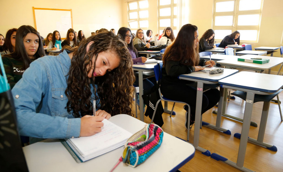 O dia começou movimentado nas 2,1 mil escolas da rede pública estadual. Depois de uma semana e meia de recesso, as aulas recomeçaram nesta quarta-feira (26) para mais de um milhão de estudantes. No Colégio Estadual Rio Branco, no bairro Batel, em Curitiba, o clima era de empolgação entre os alunos do ensino médio.