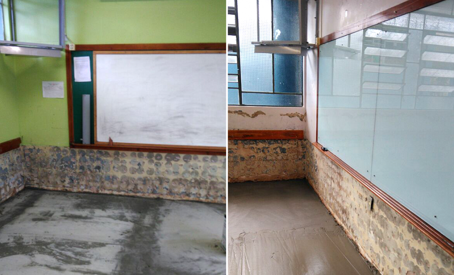 No município de Vitorino, as reformas no Colégio Estadual Padre Henrique Vicenzi estão em andamento desde o dia 20 de julho. Serão trocados o piso da escola (substituição de tacos por cerâmica) e portas de nove salas de aula. A unidade vai receber pintura das paredes e melhorias no forro. Também será feita pintura na entrada da escola. “O programa é excelente pela agilidade como foi feito o processo, sem burocracia”, comemorou o diretor Valmir Martinello.