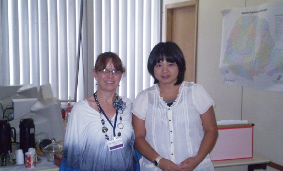 Educadora japonesa visita Secretaria da Educação