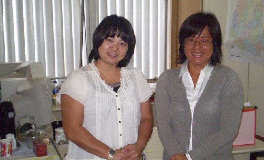 Educadora japonesa visita Secretaria da Educação