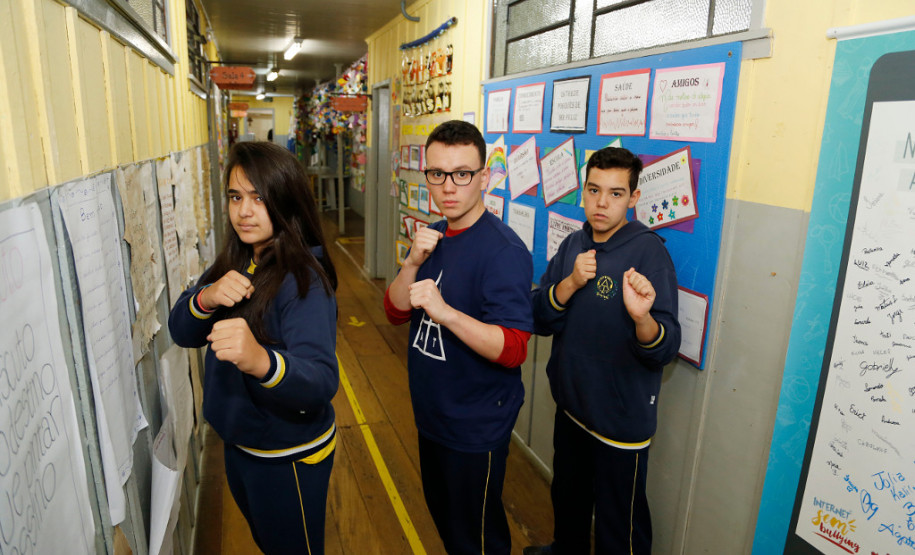 Os estudantes do Ângelo Trevisan também são destaque em esportes