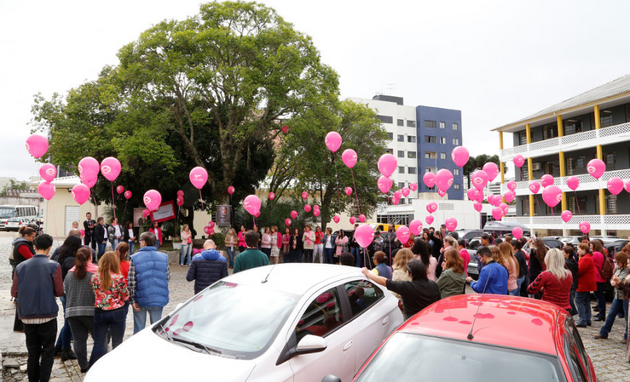 Os servidores que atuam nos departamentos da Secretaria de Estado da Educação (SEED) participaram nessa terça-feira (31), no auditório da SEED, em Curitiba, de uma palestra sobre prevenção e tratamento do câncer de mama. A ação foi organizada pela Associação dos Servidores da Secretaria de Educação do Paraná (ASSEP) e faz parte da campanha de prevenção do Outubro Rosa.