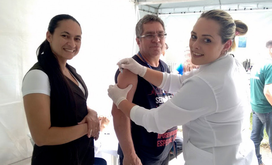 Estudantes do curso técnico em Enfermagem do Colégio Estadual Campo Sales, em Campina Grande do Sul (Região Metropolitana de Curitiba), participam da segunda edição da Semana de Saúde do Trabalhador do Sistema Penitenciário no Complexo Penitenciário de Piraquara, também na região metropolitana.