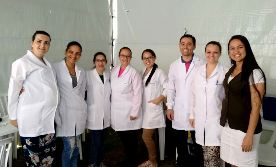 Estudantes do curso técnico em Enfermagem do Colégio Estadual Campo Sales, em Campina Grande do Sul (Região Metropolitana de Curitiba), participam da segunda edição da Semana de Saúde do Trabalhador do Sistema Penitenciário no Complexo Penitenciário de Piraquara, também na região metropolitana.