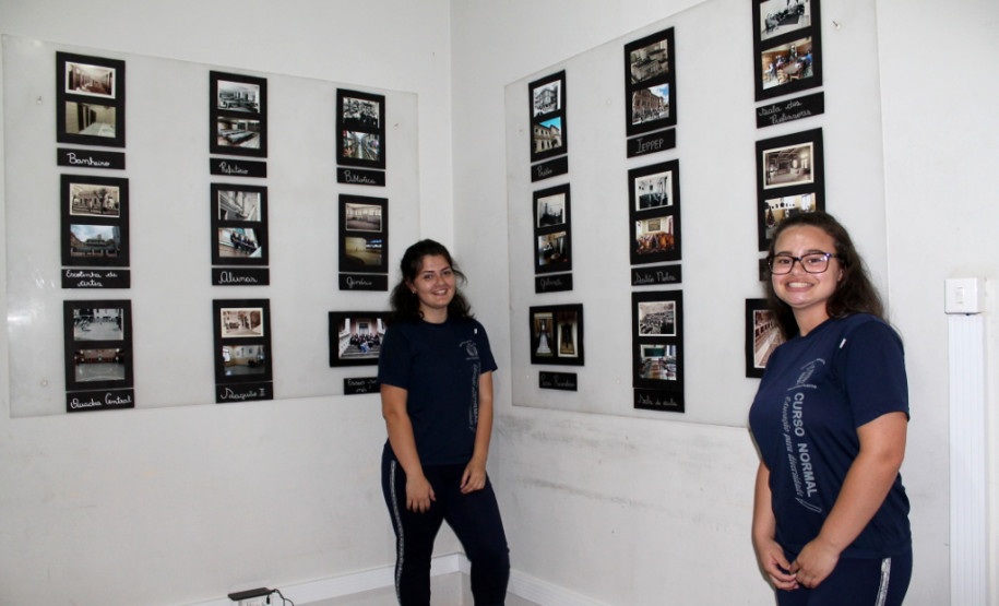 As alunas do segundo ano do curso de Formação de Docentes do Instituto de Educação Erasmo Pilotto, de Curitiba, abriram nesta quinta-feira (7), no Museu da Escola Paranaense, na Capital, a exposição patrimonial material e imaterial da instituição. O trabalho pode ser visto até o dia 30 de janeiro. Em seguida o material irá compor o acervo histórico da escola, no centro de memória próprio.