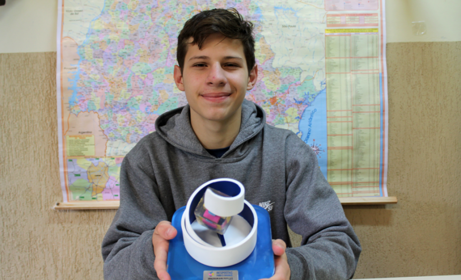 O trabalho foi apresentado em feiras científicas e inscrito na 4ª edição do concurso Respostas para o Amanhã, no qual ficou em primeiro lugar entre as pesquisas feitas por alunos da Região Sul na categoria votação popular.