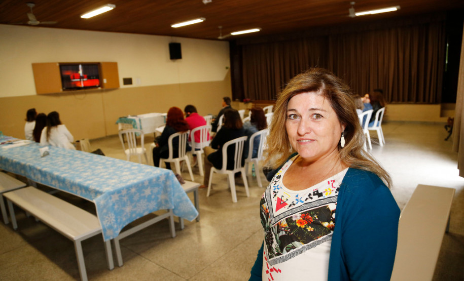 A professora de Educação Física, Ana Claudia de Paula lembrou que a semana Pedagógica é importante para discutir as novidades antes de cada semestre
