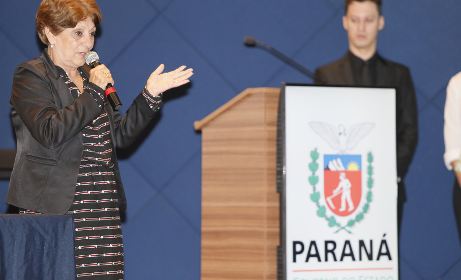 Secretaria Estadual de Educação do Paraná; Semana Pedagógica no auditório da Assossiação Médca do Paraná com a presença da Secretária Lucia Lopez. 20-04-18. Foto: Hedeson Alves