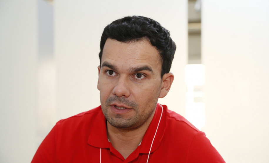 Secretaria Estadual de Educação do Paraná; Curso de empreendedorismo no SEBRAE para professores e técnicos dos núcleos regionais de educação, na foto Eduardo Rafael Pinto. 24-04-18. Foto: Hedeson Alves