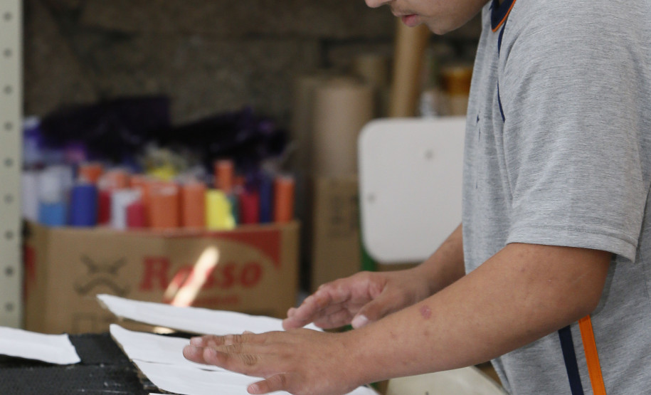 Secretaria Estadual de Educação do Paraná; Alunos da APAE de Prudentópolis visitam os laboratórios da SEED-LAB. 15-05-18. Foto: Hedeson Alves