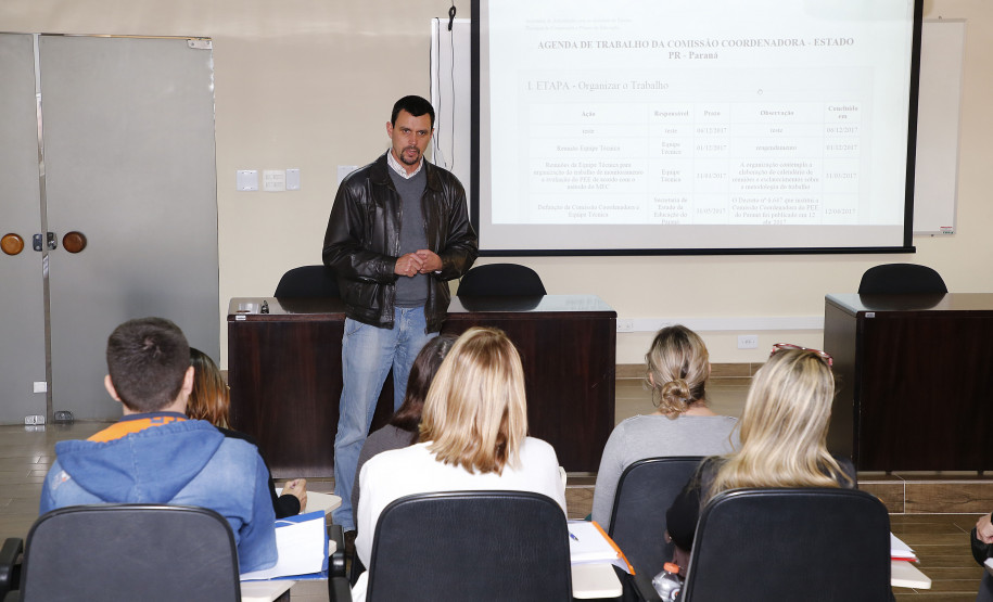 Secretaria Estadual de Educação do Paraná; Auditório da SEED, Plano Estadual de Educação. 28-06-18. Foto: Hedeson Alves