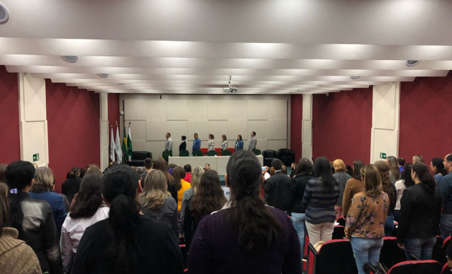 Conferência intermunicipal de educação do Núcleo Regional de Educação (NRE) de Cascavel.