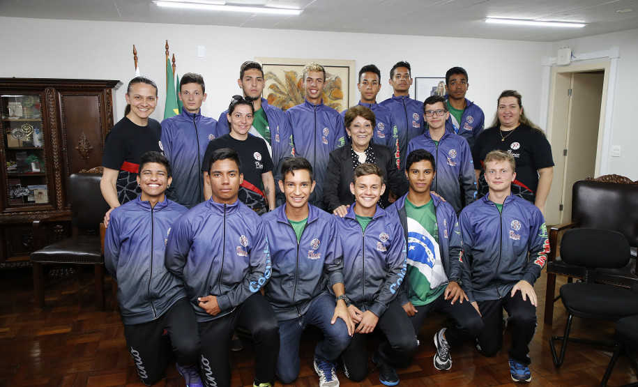 Secretaria Estadual de Educação do Paraná; Visita no gabinete da secretária Lucia Cortez. 10-10-18. Foto: Hedeson Alves