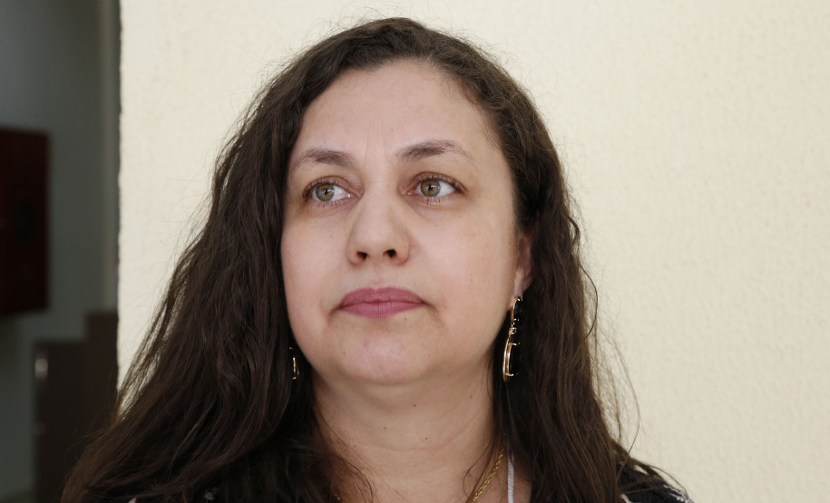 Secretaria Estadual de Educação do Paraná; Formação Continuada para professores e pedagogos do Sistema Socioeducacional do Paraná, na foto a professora Paula Viana da Silva. 17-10-18. Foto: Hedeson Alves