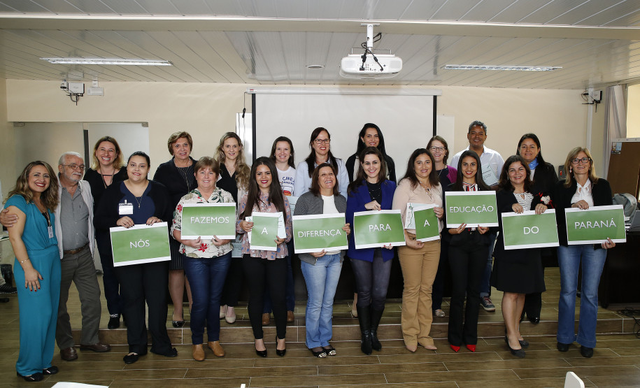 Secretaria Estadual de Educação do Paraná; Premiação dos professores do estado do Paraná no auditório da SEED. 19-10-18. Foto: Hedeson Alves