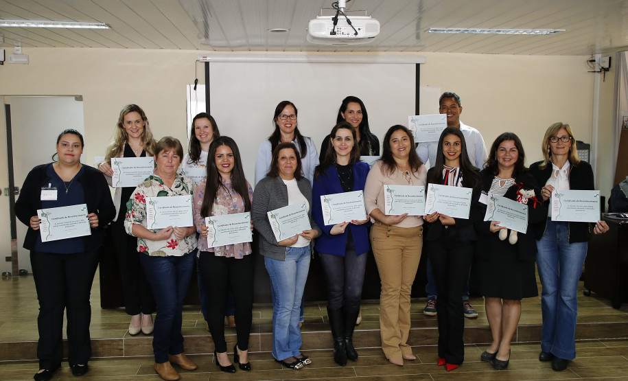 Secretaria Estadual de Educação do Paraná; Premiação dos professores do estado do Paraná no auditório da SEED. 19-10-18. Foto: Hedeson Alves