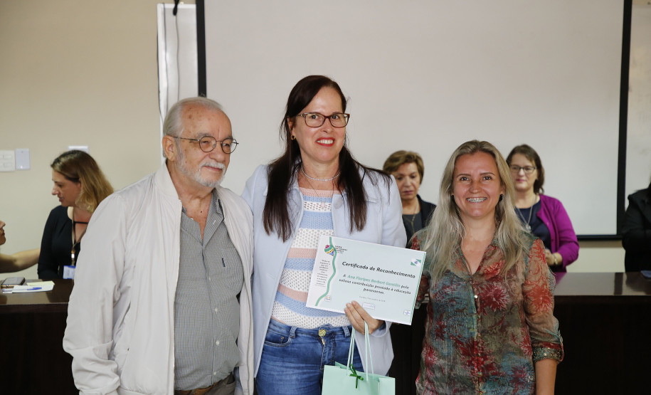 Secretaria Estadual de Educação do Paraná; Premiação dos professores do estado do Paraná no auditório da SEED. 19-10-18. Foto: Hedeson Alves