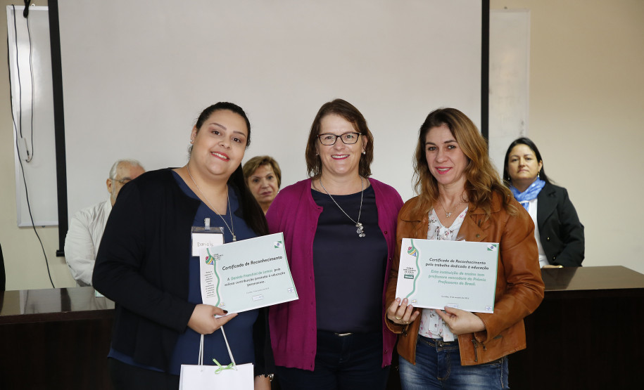 Secretaria Estadual de Educação do Paraná; Premiação dos professores do estado do Paraná no auditório da SEED. 19-10-18. Foto: Hedeson Alves