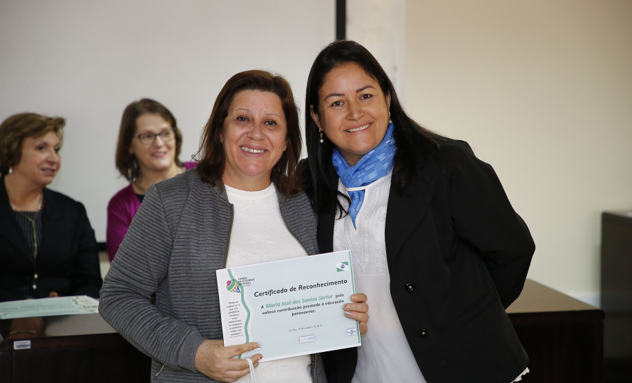 Secretaria Estadual de Educação do Paraná; Premiação dos professores do estado do Paraná no auditório da SEED. 19-10-18. Foto: Hedeson Alves