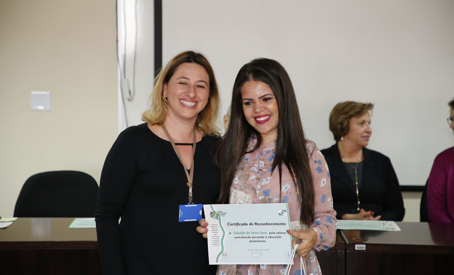 Secretaria Estadual de Educação do Paraná; Premiação dos professores do estado do Paraná no auditório da SEED. 19-10-18. Foto: Hedeson Alves