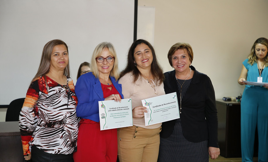 Secretaria Estadual de Educação do Paraná; Premiação dos professores do estado do Paraná no auditório da SEED. 19-10-18. Foto: Hedeson Alves