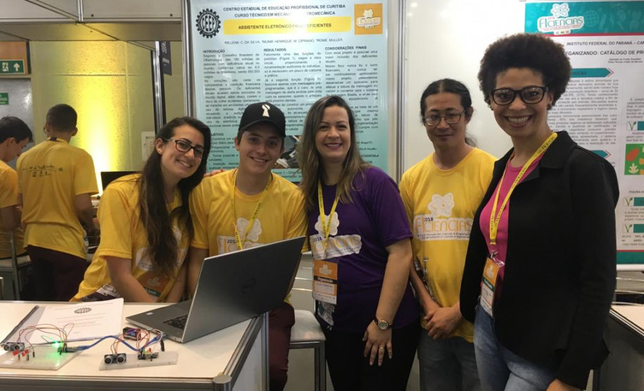 Evento reuniu pesquisas científicas de estudantes da rede estadual e particular de ensino do Brasil, Argentina e Paraguai.