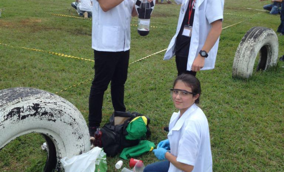 Estadual vence competição nacional de lançamento de foguetes Marca de 230 metros garantiu primeiro lugar na competição e o recorde de lançamento de foguetes no Brasil em 2018.