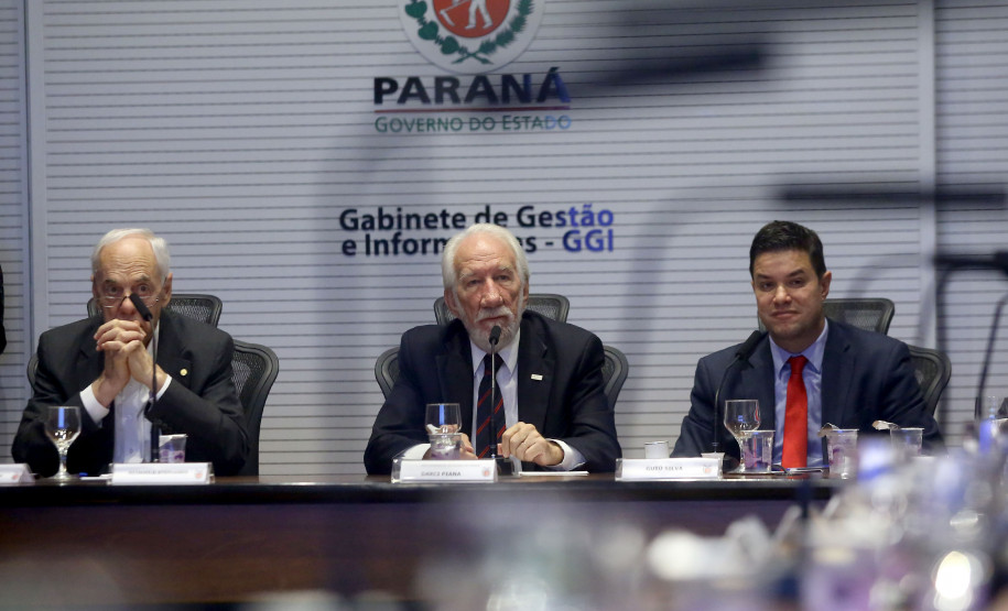 Vice-governador Darci Piana coordena Reunião com Secretariado, com a apresentação da Secretaria da Educação.  -  Curitiba, 26/03/2019  -  Foto: Jaelson Lucas/ANPr