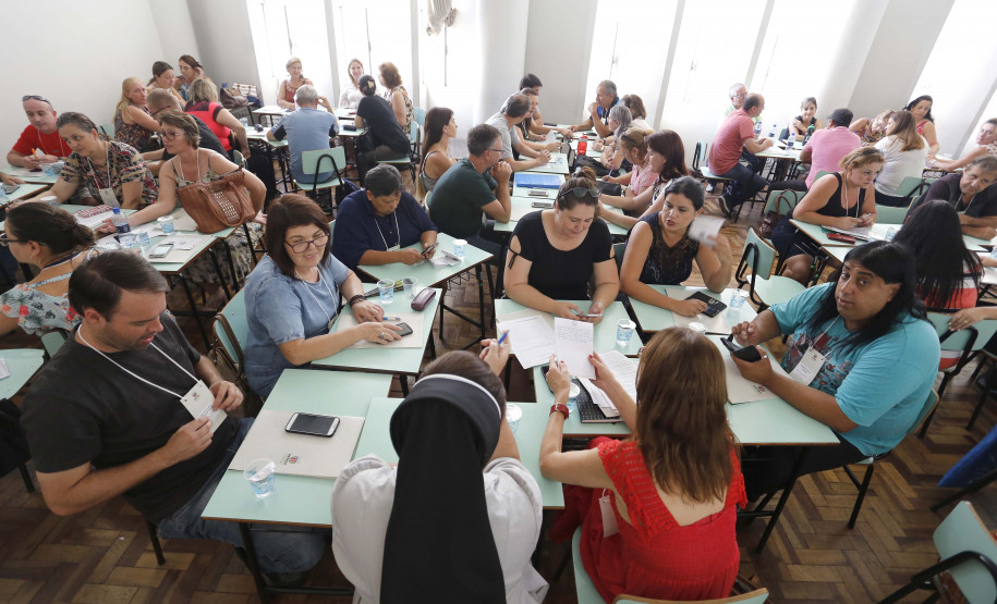 Oficinas SEED.Curitiba, 30-01-19.Foto: Arnaldo Alves / ANPr.