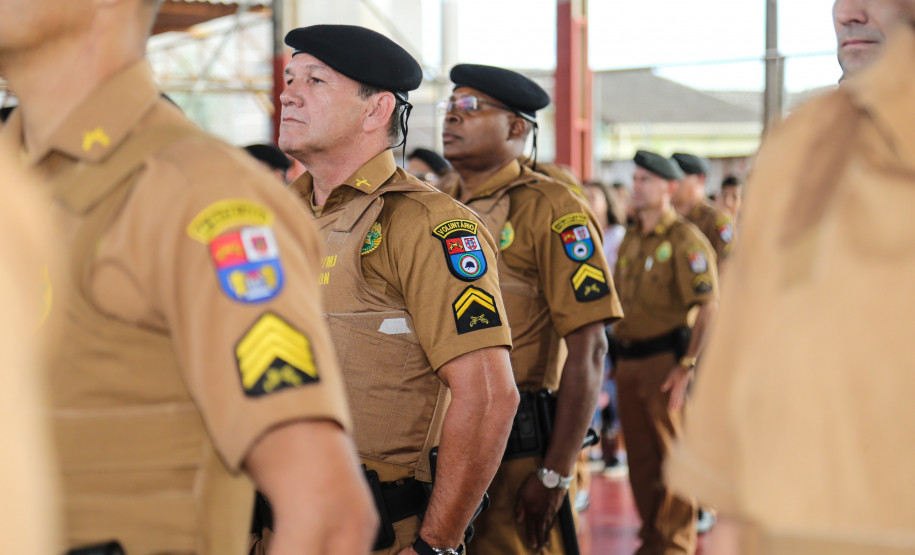 O governador Carlos Massa Ratinho Junior lança o programa Escola Segura. Foz do Iguaçu, 09/05/2019 - Foto: Geraldo Bubniak/ANPr
