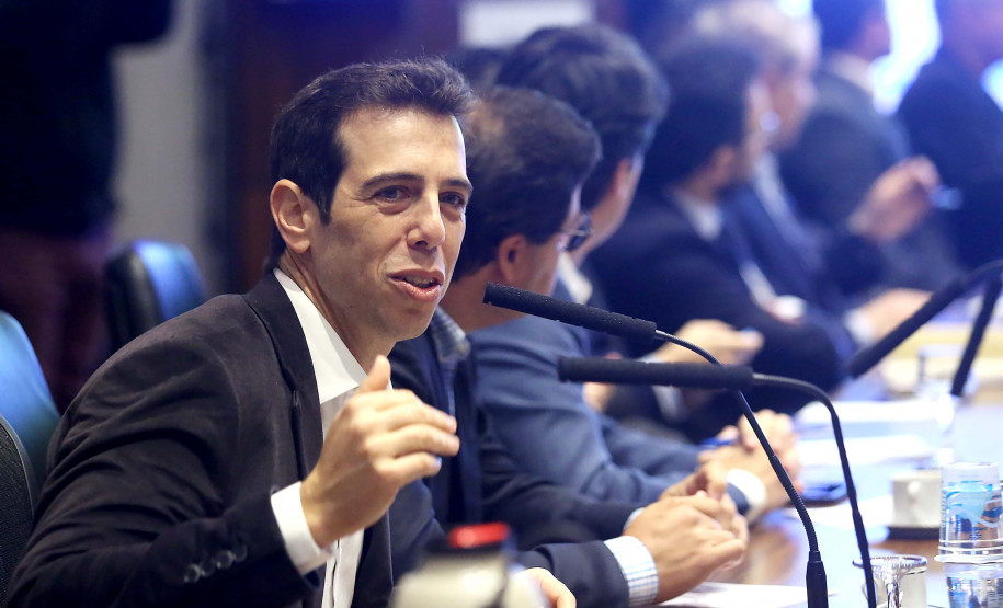 Governador Carlos Massa Ratinho Junior em reunião de secretáriado. Curitiba,24/09/2019 Foto:Jaelson Lucas / AEN