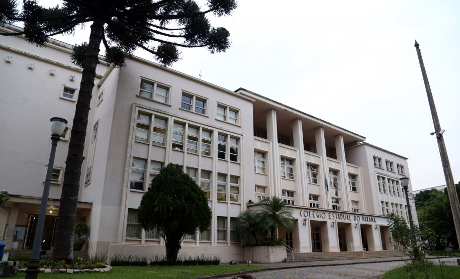 Secretario de Educação Renato Feder visita instalações do ColégioEstadual do Paraná.05/02/2019Gilson Abreu/ANPr