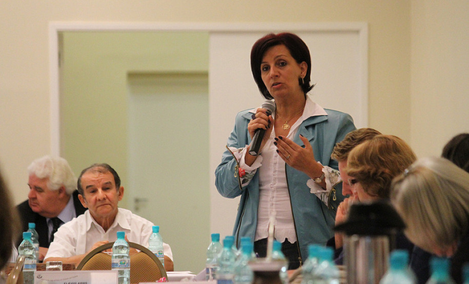 Diretora de Educação Especial e Inclusão Educacional, Walquíria Onete Gomes.