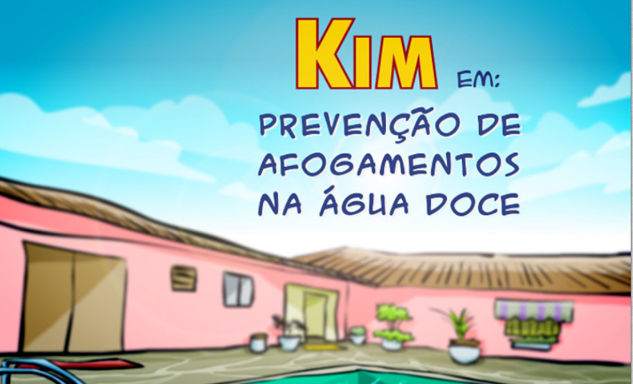 Ditec lança vídeo de prevenção a afogamentos em águas doces. Animação elaborada pela Coordenação de Multimeios está disponível no Portal Dia a Dia Educação.