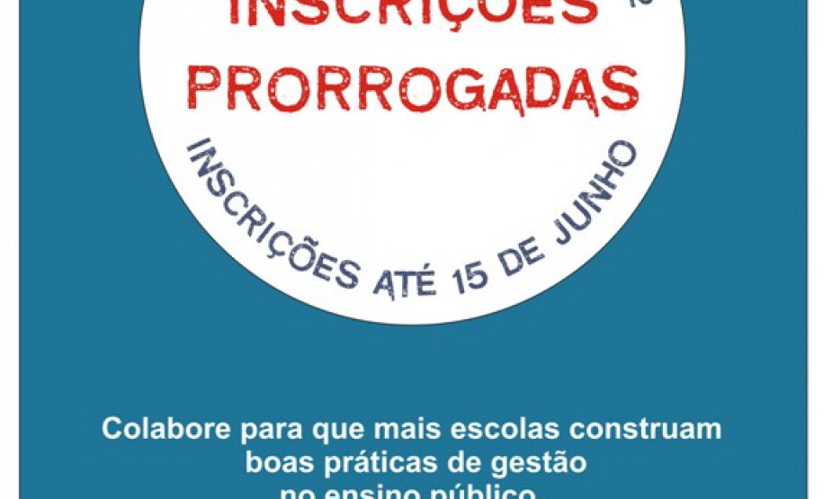 Prêmio Gestão 2012 prorrogado até dia 15 de junho