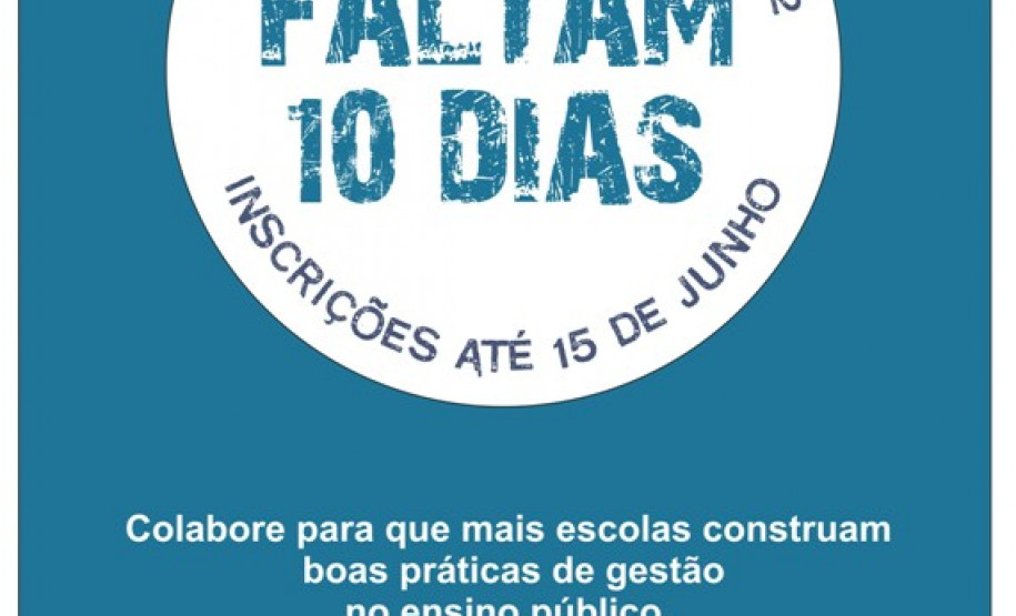 Prêmio Gestão 2012 termina no dia 15 de junho