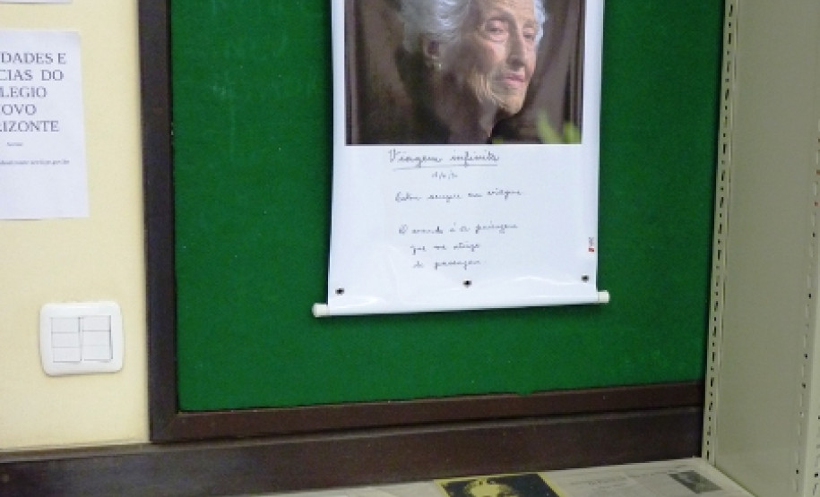 Exposição na biblioteca