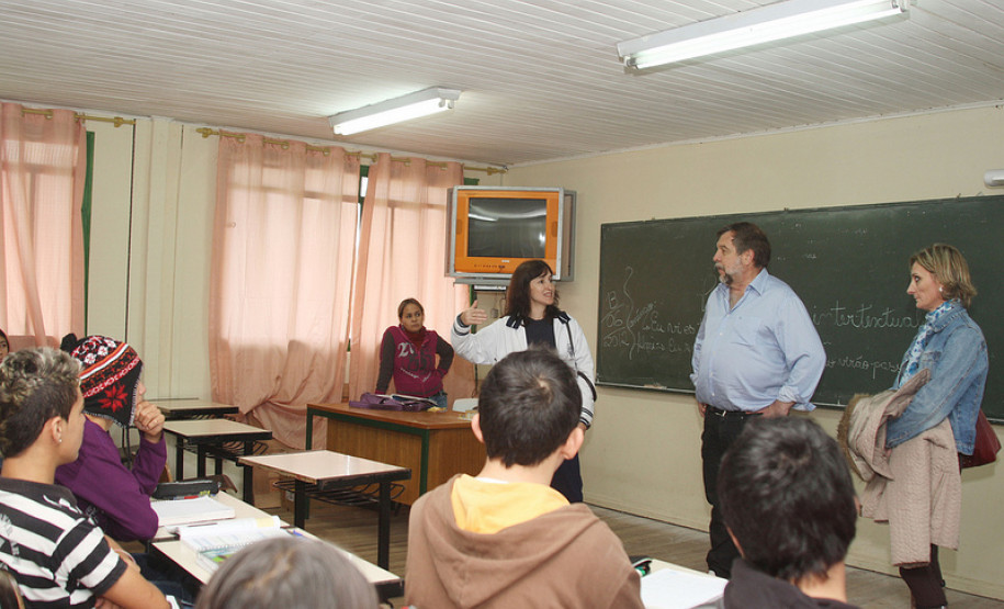 O diálogo com a comunidade também é reforçado nos encontros.